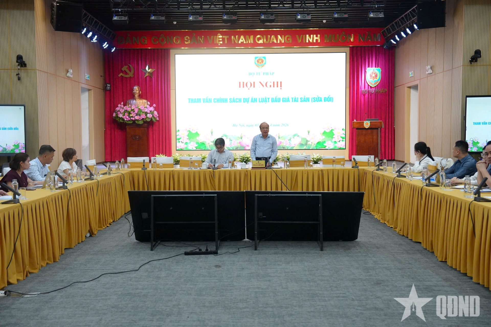 Bộ Tư pháp tham vấn chính sách dự án Luật Đấu giá tài sản (sửa đổi)